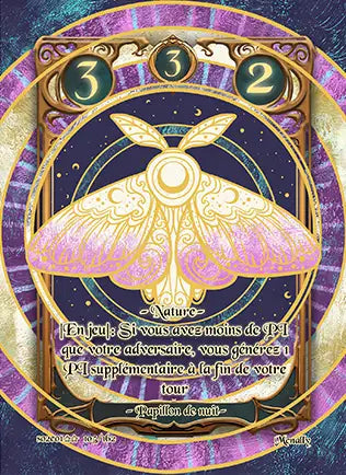 Carte Safir - Papillon de Nuit - Saison 2 ED1 Forteresse Azur