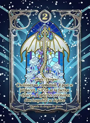 Carte Safir - Légende du dragon de givre - Saison 2.5 ED1 Nuit Blanche