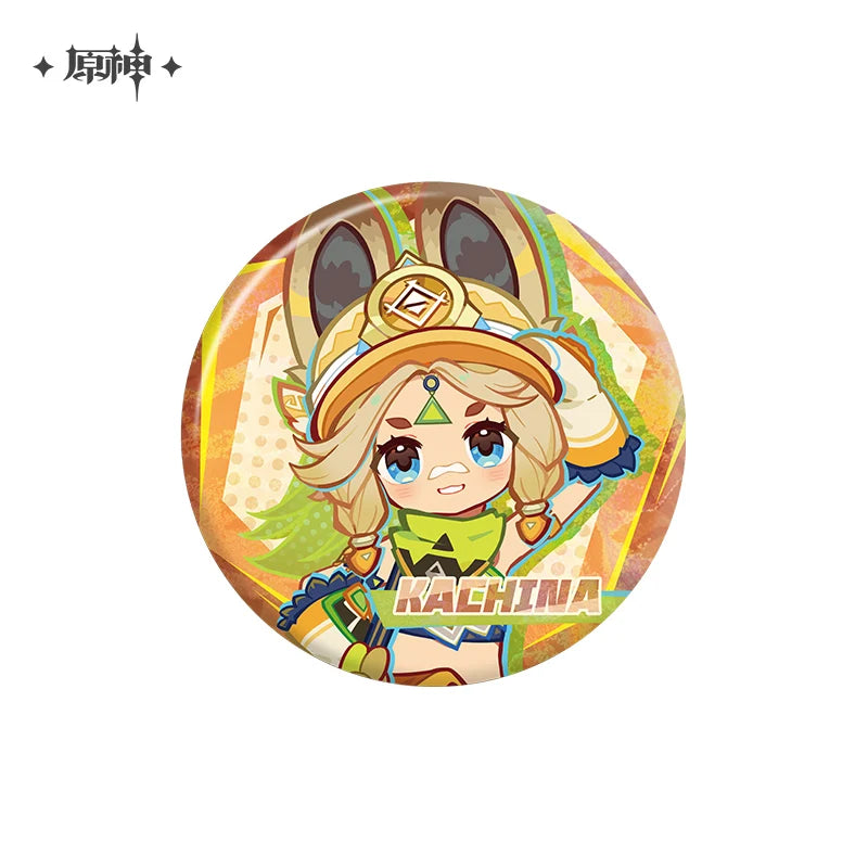 Badge Genshin Impact : Off We Go to the Nation of Pyro!!