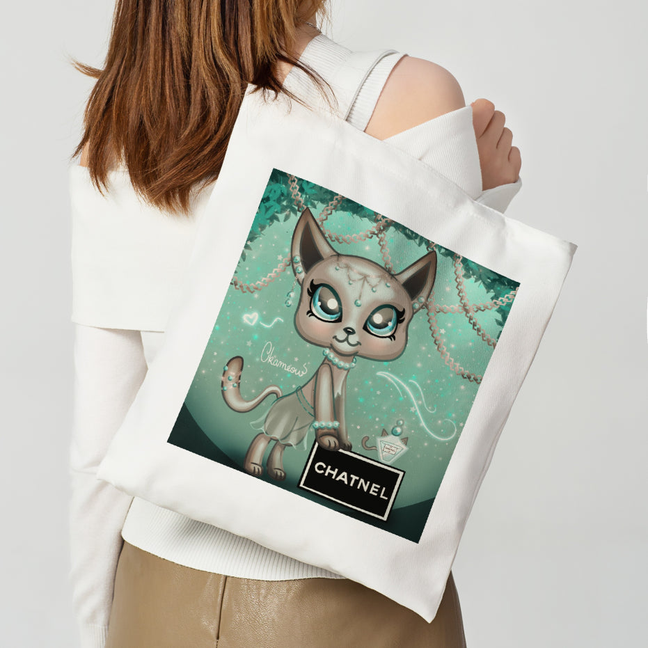 Pre-order: LPS Chat-nel printed tote bag