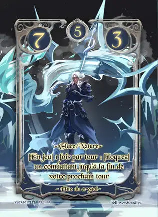 Carte Safir - Elite de crystal - Saison 2.5 ED1 Nuit Blanche