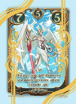 Carte Safir - Adil Prime - Saison 2 ED1 Forteresse Azur
