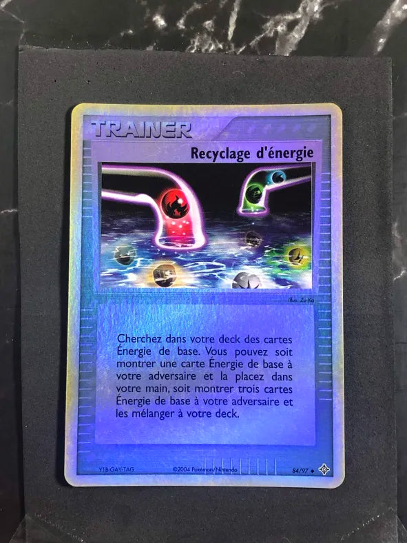 recycle pokemon card Pokémon Energy Reverse EX Dragon Item Rarity MTG (Dimir Blue/Black Graveyard) Color:Dark Blue Angel