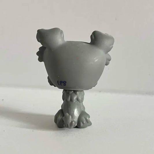 Littlest Pet Shop Schnauzer Dog Figurine #1393