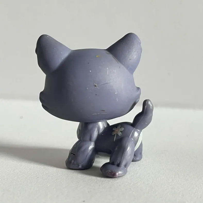 Littlest Petshop Husky Dog Figurine #487