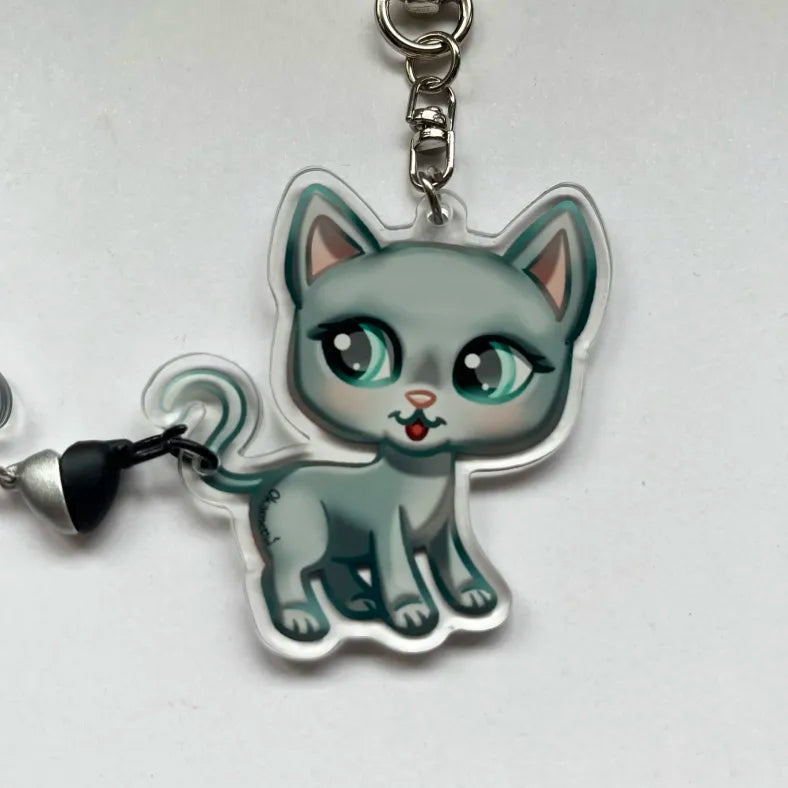 LPS cat keychains 125 & 126
