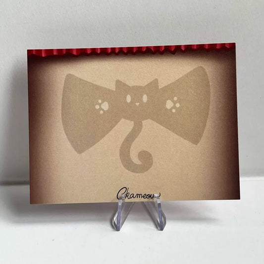 LPS photo-sized printed card