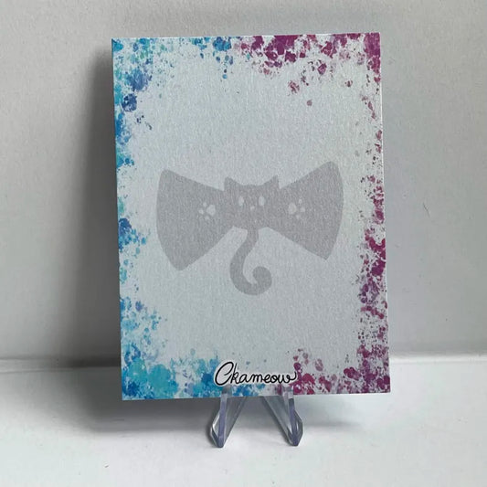 LPS photo-sized printed card