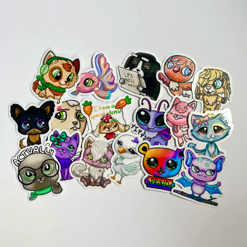 20 LPS stickers