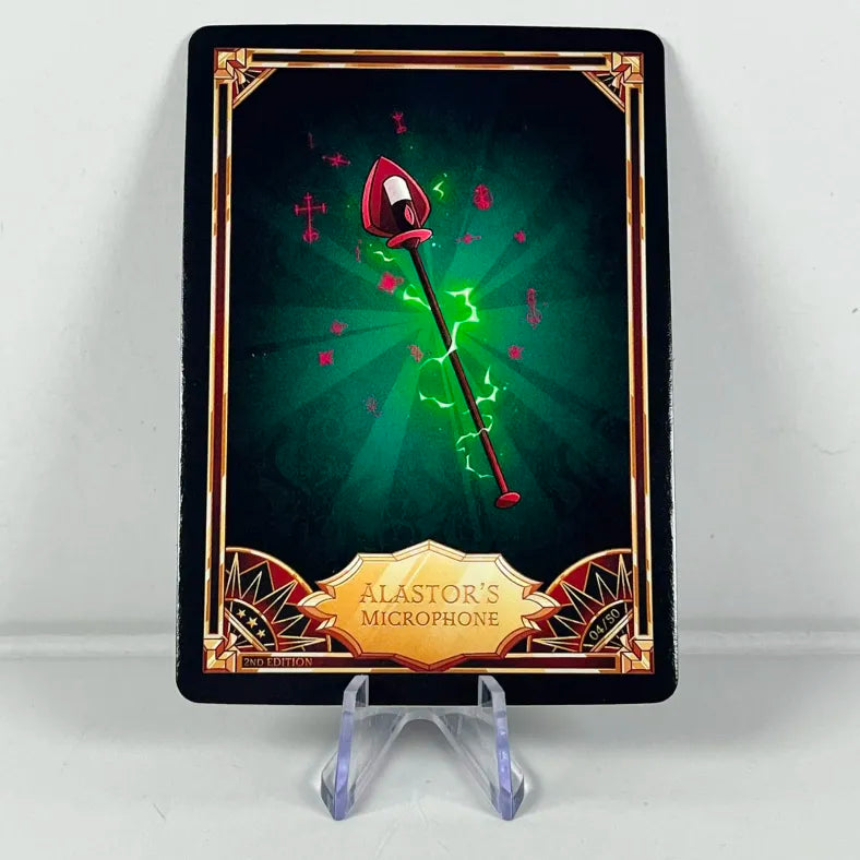 Carte Hazbin Hotel 04/50 : ALASTOR'S MICROPHONE