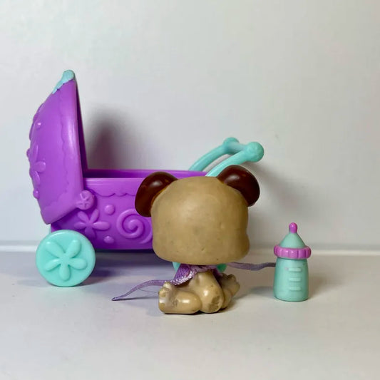 Littlest Petshop Tiger #205 Figurine
