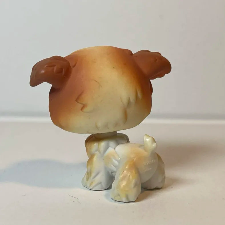 Littlest Petshop Husky Dog Figurine #487