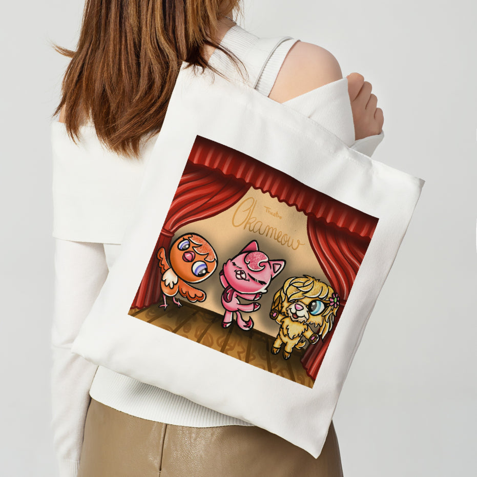 Pre-order: Glitter LPS Theatre printed tote bag