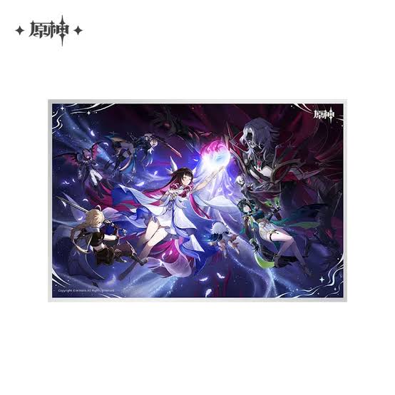 Poster en Acrylique Genshin Impact : An Elegy for Faded Moonlight
