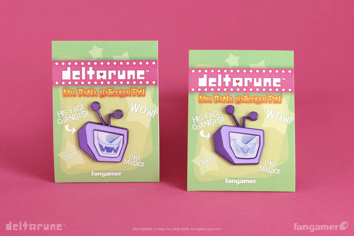 Pins Deltarune lenticulaire Mr. Tenna
