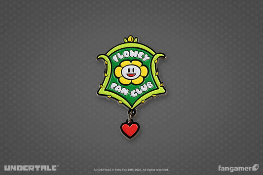 Undertale Flowey Fan Club Pins