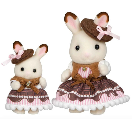 Sylvanian Families : Chocolate Rabbit Pair