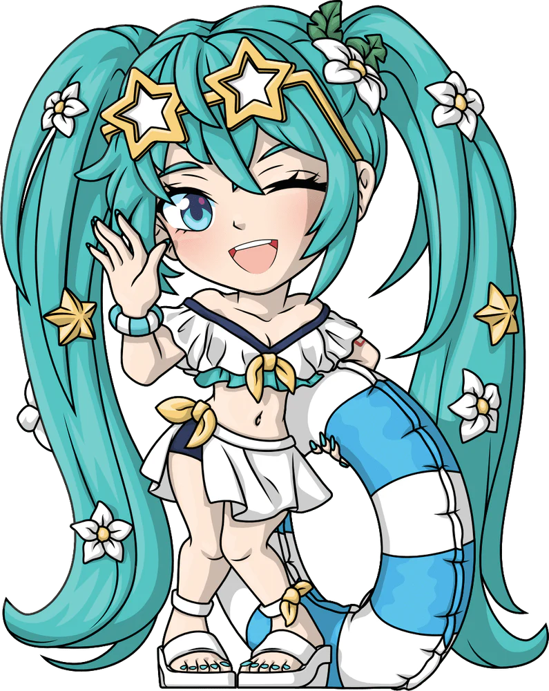 Figurine Youtooz Summer Style Miku