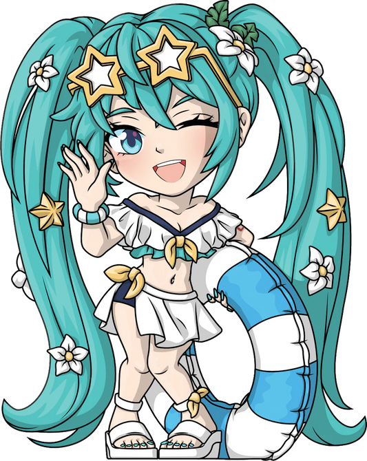 Figurine Youtooz Summer Style Miku