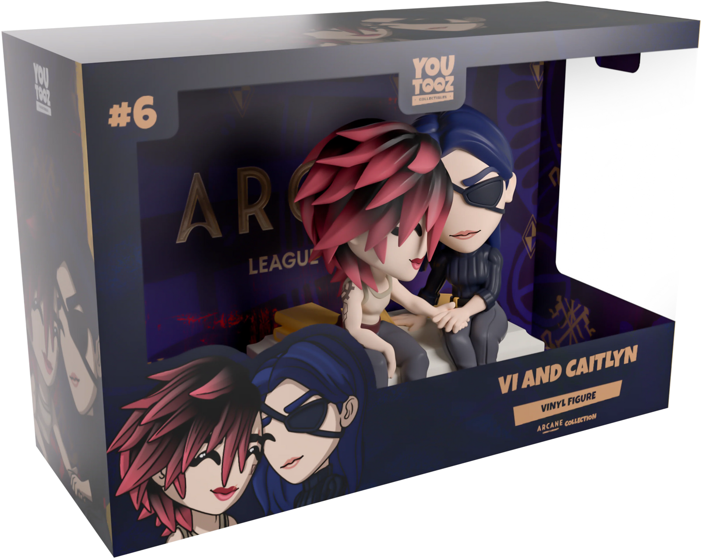 Youtooz Vi and Caitlyn Figure