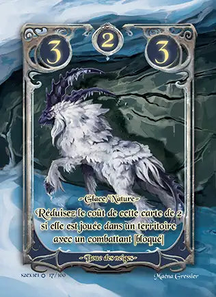 Carte Safir - Bouc des neiges - Saison 2.5 ED1 Nuit Blanche