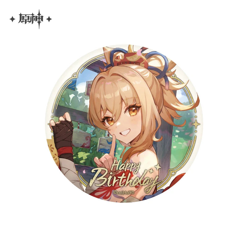 Badge Genshin Impact : Happy Birthday 2023