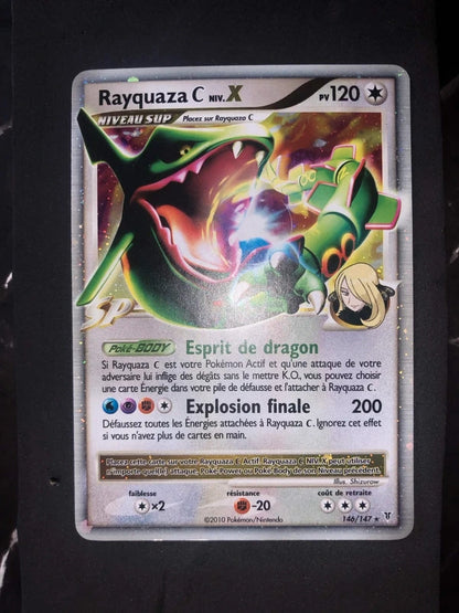 Carte Pokémon Rayquaza Niv.X Vainqueurs Suprêmes
