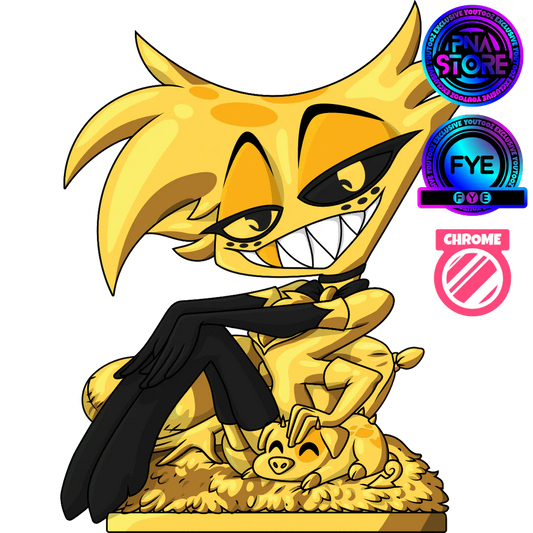 Figurine Youtooz Angel Dust doré