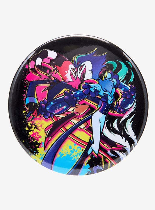 Helluva Boss Badge: Stolas & Blitz Pride