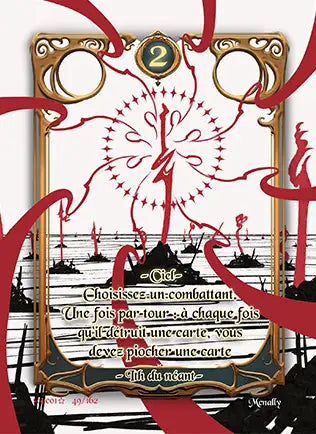 Carte Safir - Ith du Néant - Saison 2 ED1 Forteresse Azur