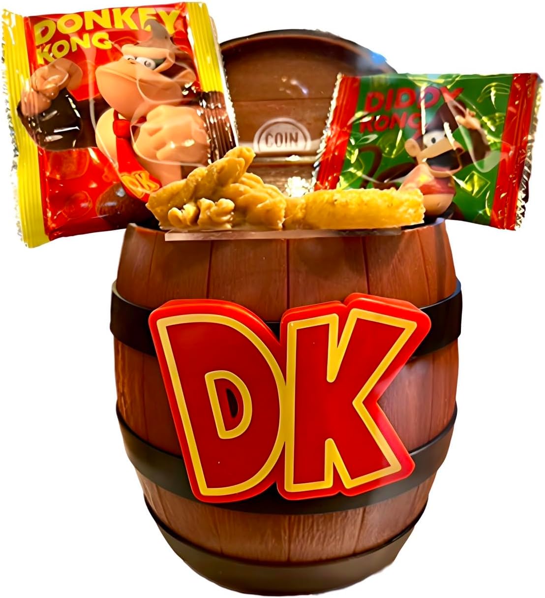 Donkey Kong Super Nintendo World Barrel Snack Box USJ