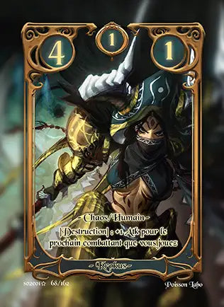 Carte Safir - Korkus - Saison 2 ED1 Forteresse Azur