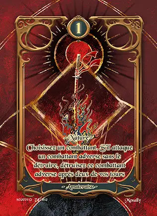 Carte Safir - Amateratsu - Saison 2 ED1 Forteresse Azur