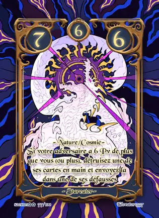 Carte Safir - Stareater - Saison 2.5 ED1 Nuit Blanche