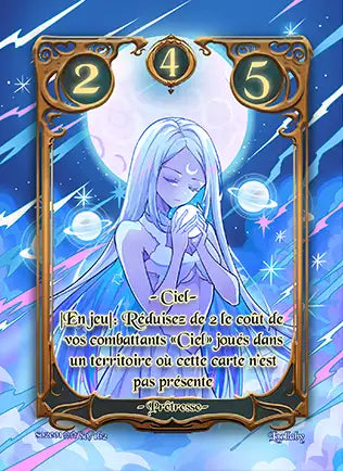 Carte Safir - Prêtresse - Saison 2 ED1 Forteresse Azur
