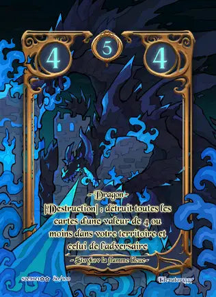 Carte Safir - Stoykov la flamme bleue - Saison 2.5 ED1 Nuit Blanche