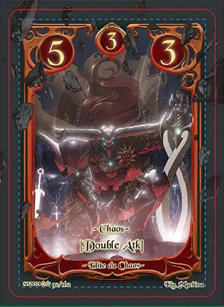 Carte Safir - Elite du Chaos - Saison 2 ED1 Forteresse Azur