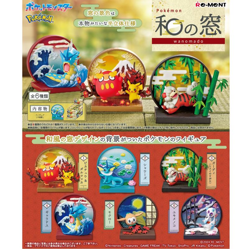 Blind Box Pokémon Wanomado Collection