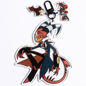 Helluva Boss Acrylic Keychain: Blitz