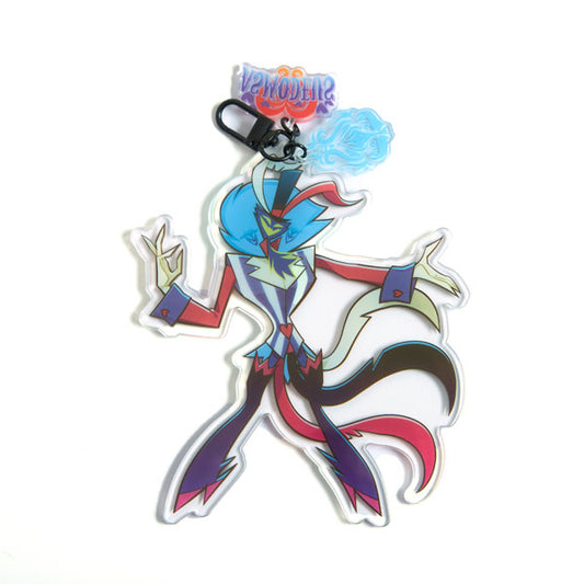 Helluva Boss Acrylic Keychain: Asmodeus