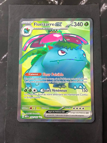 Carte Pokémon Florizarre Full Art Ex 151