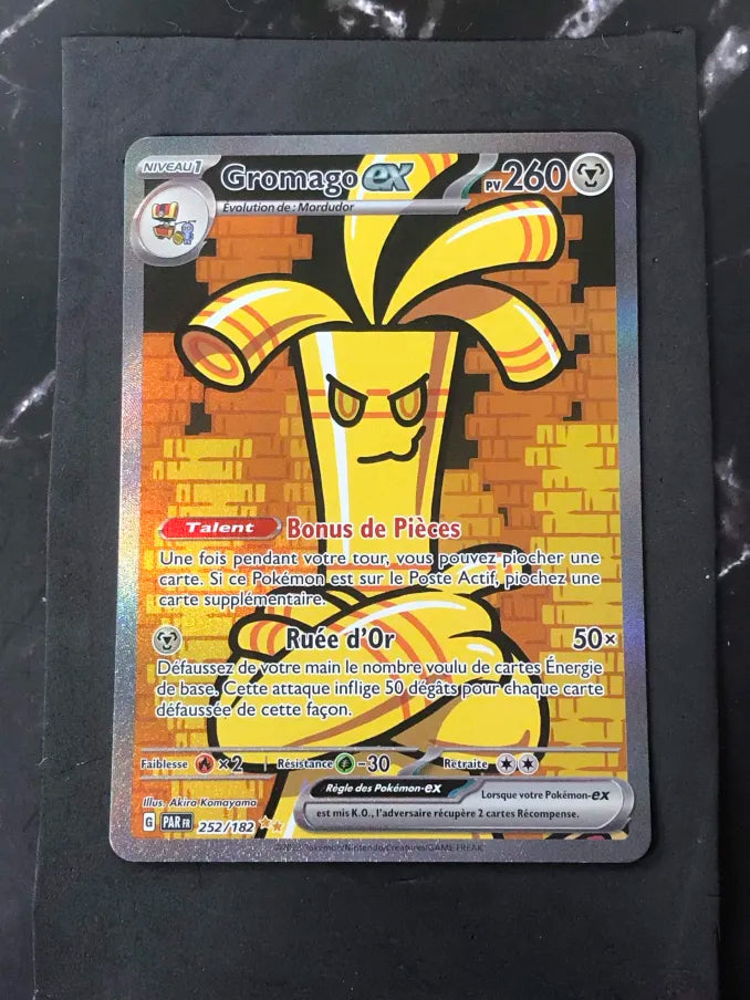 Carte Pokémon Gromago Ex Faille Paradoxe
