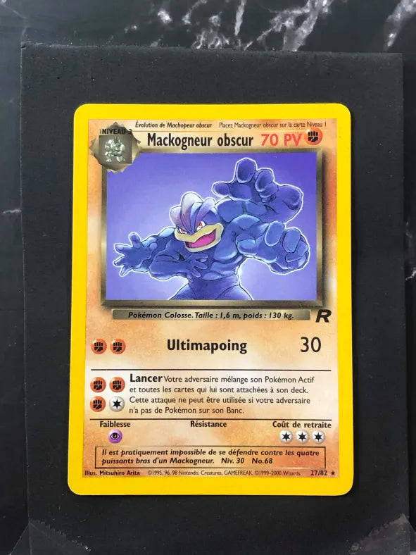 Carte Pokémon Mackogneur obscur Rocket