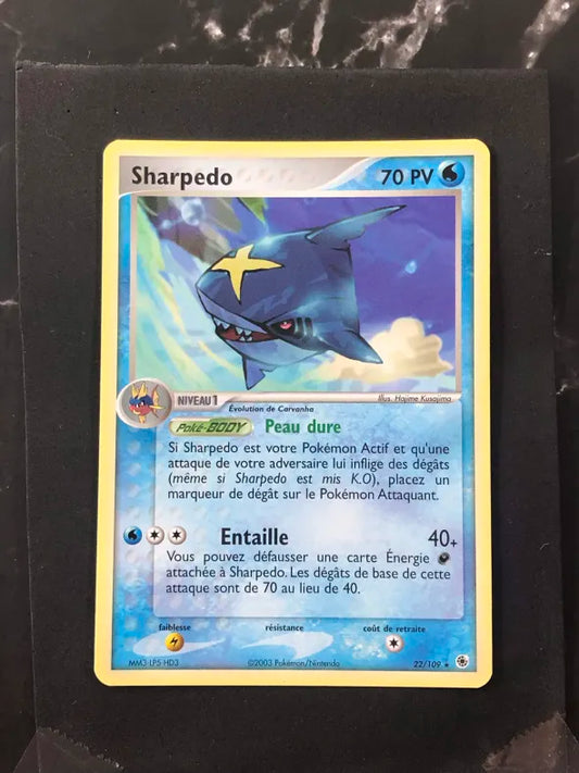 Carte Pokémon Sharpedo EX Rubis Saphir
