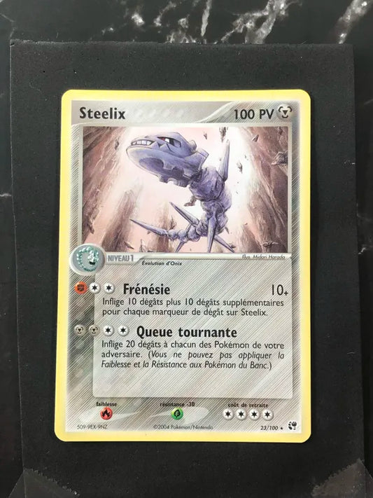 Carte Pokémon Steelix EX Tempête de Sable