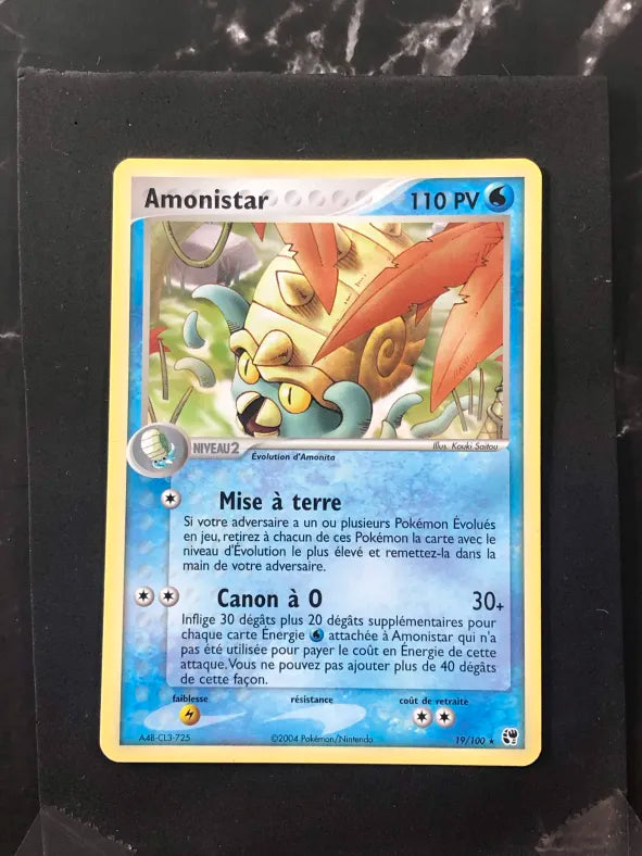 Carte Pokémon Amonistar EX Tempête de Sable