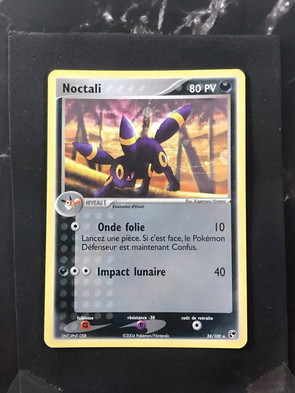 Carte Pokémon Noctali EX Tempête de Sable
