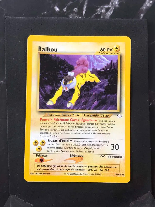 Pokémon Card Raikou