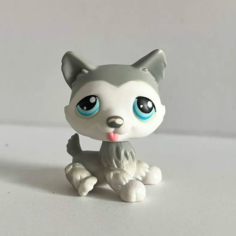 Figurine Littlest Petshop Chien Husky #70