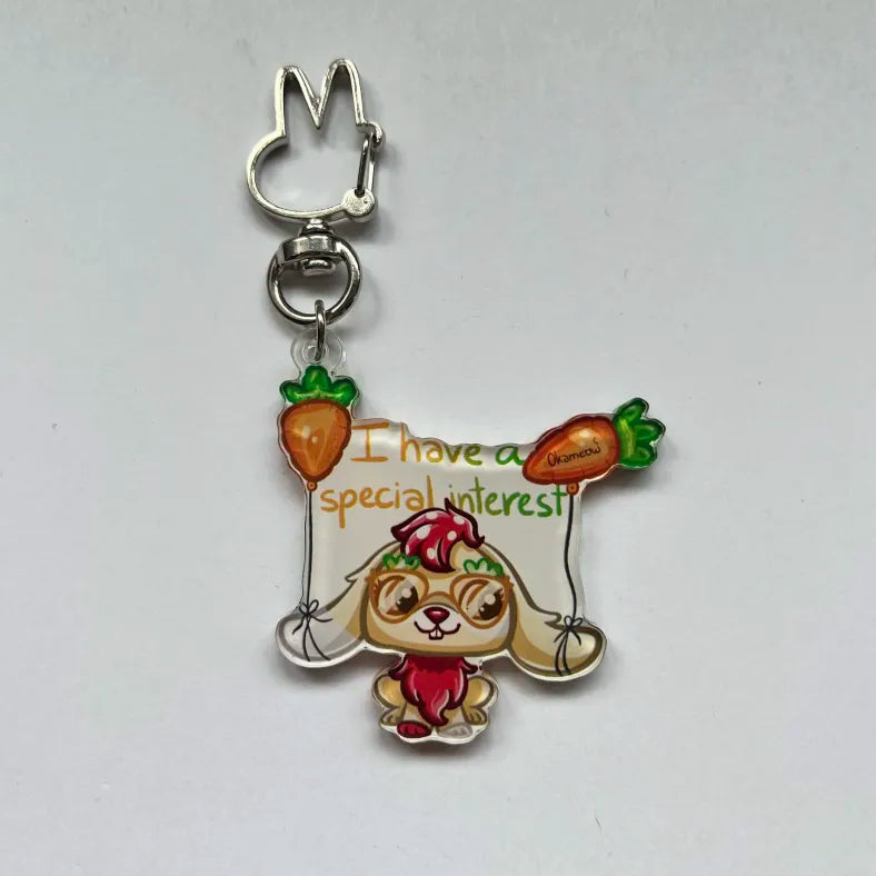 LPS Ram Rabbit Keychain 2086